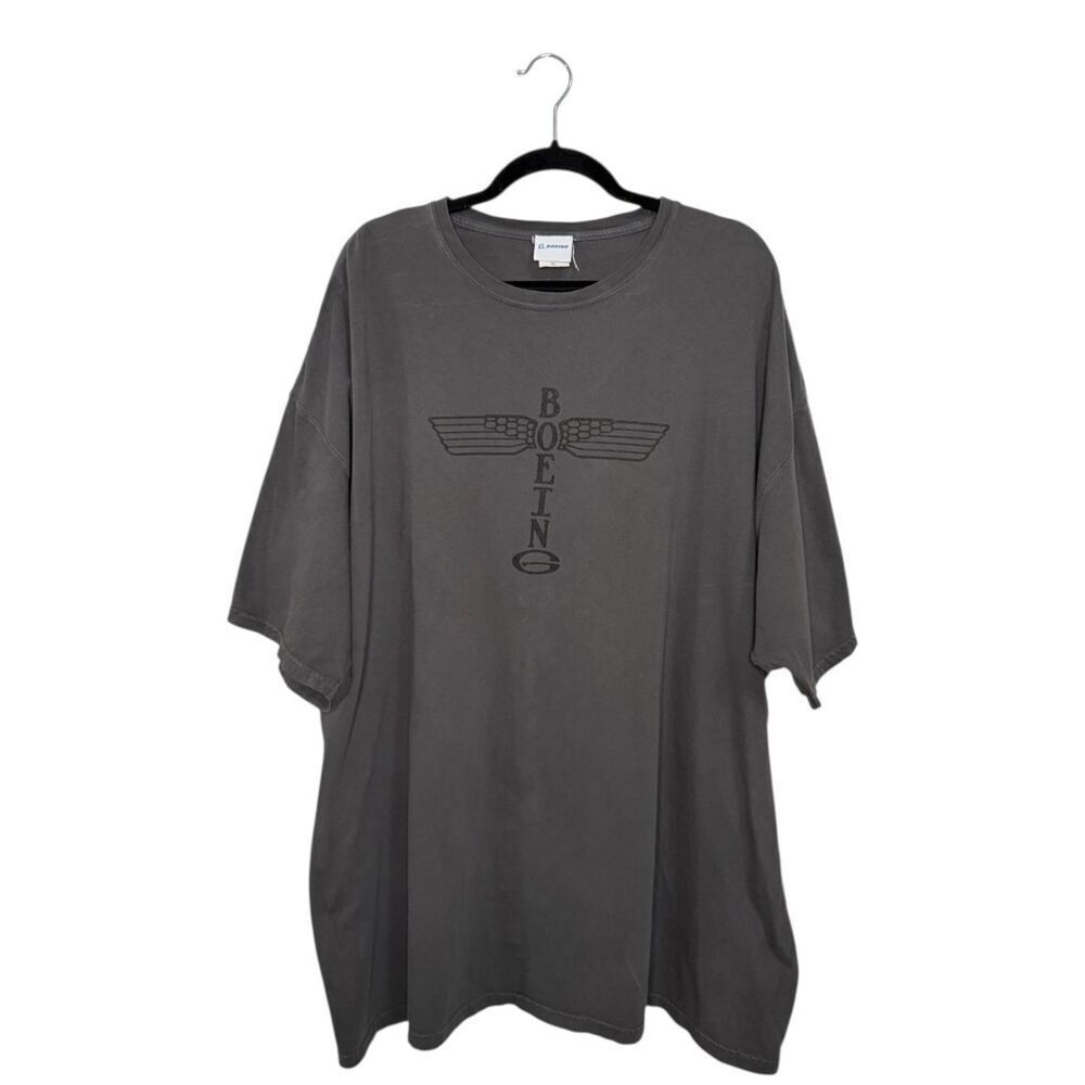 Boeing Heritage Collection Men’s 3XL Graphic T-Shirt Gray Aircraft Planes